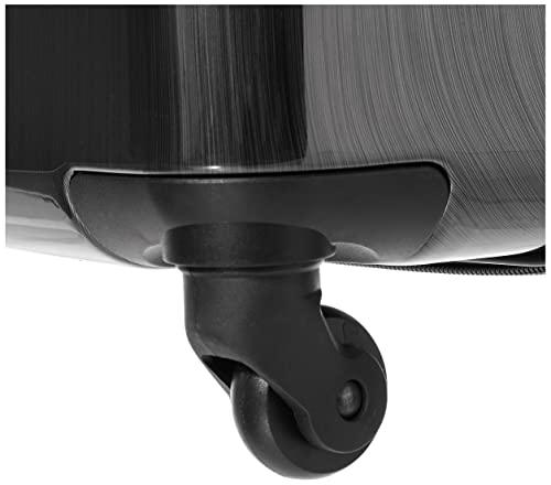 Samsonite Winfield 2 Hardside Expandable Luggage with Spinner Wheels, Brushed Anthracite, Checked-Large 28-Inch