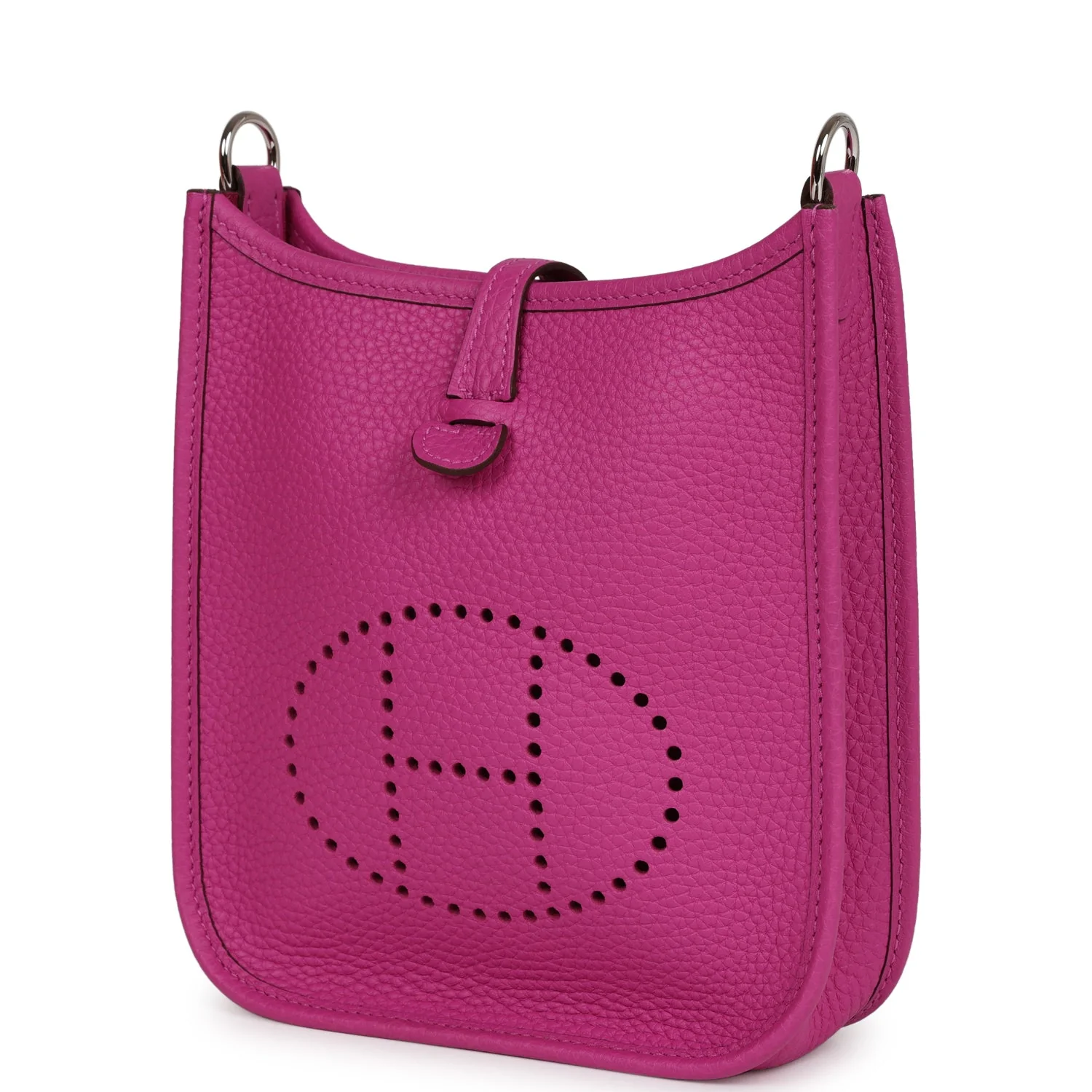 Hermes Evelyne TPM Magnolia Clemence Palladium Hardware