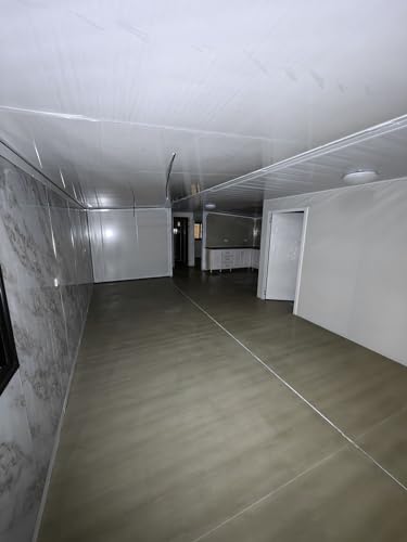 Portable Prefabricated Tiny Home, Foldable, Expandable Container with Bathroom,Bedroom,Living Room and Open Kitchen.Modern Design Small Villa