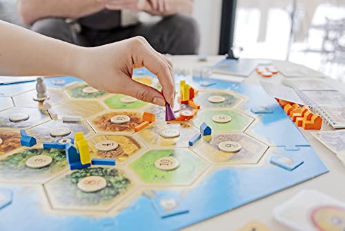 CATAN Cities & Knights Board Game EXPANSION | Strategy Game | Adventure Game | Family Game for Adults and Kids | Ages 12+ | 3-4 Players | Average