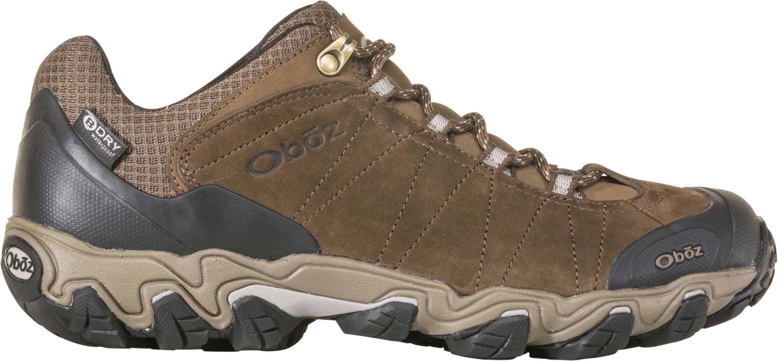 Oboz Men&s Bridger Low Waterproof (10 Wide Canteen Brown)