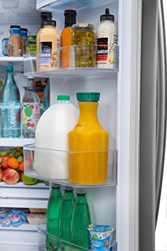 Winia WRFS26STJE French Door Dispenser Refrigerator Step Up, 25.5 Cu.Ft