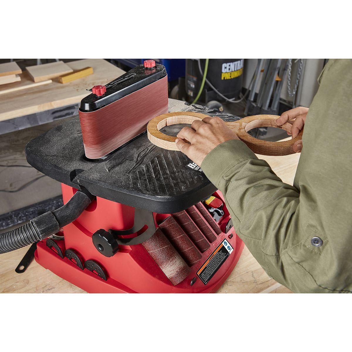BAUER Oscillating Edge Belt and Spindle Sander