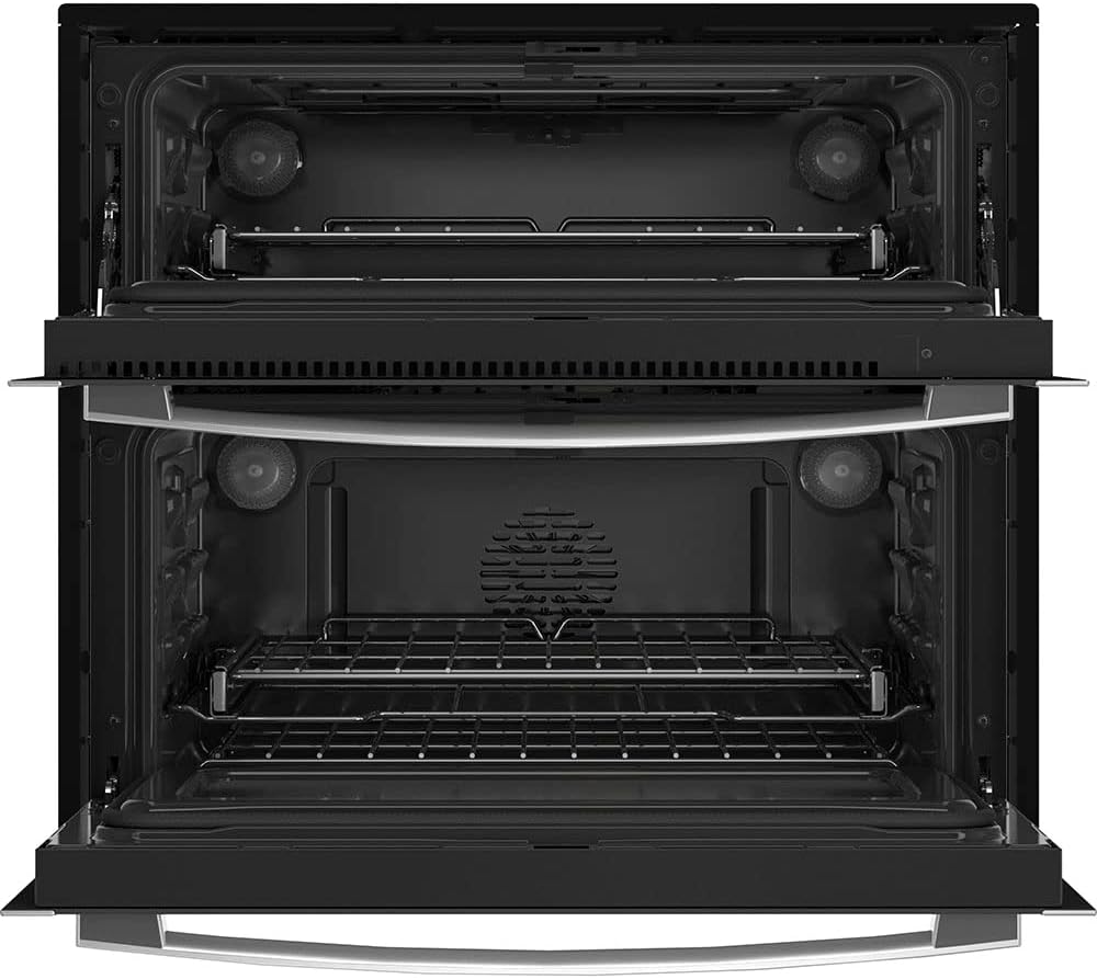 GE Profile PTS9200SNSS 30" Built-in Twin Flex Convection Wall Oven with 5 cu. ft. Capacity WiFi Connect and True European Convection with Direct Air