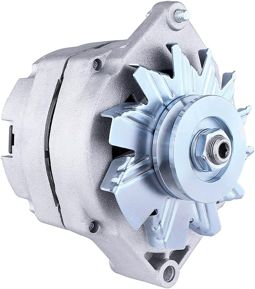 Rareelectrical NEW DELCO TYPE SINGLE 1 ONE WIRE SELF ENERGIZING SE ALTERNATOR COMPATIBLE WITH 12 VOLT 63 AMP