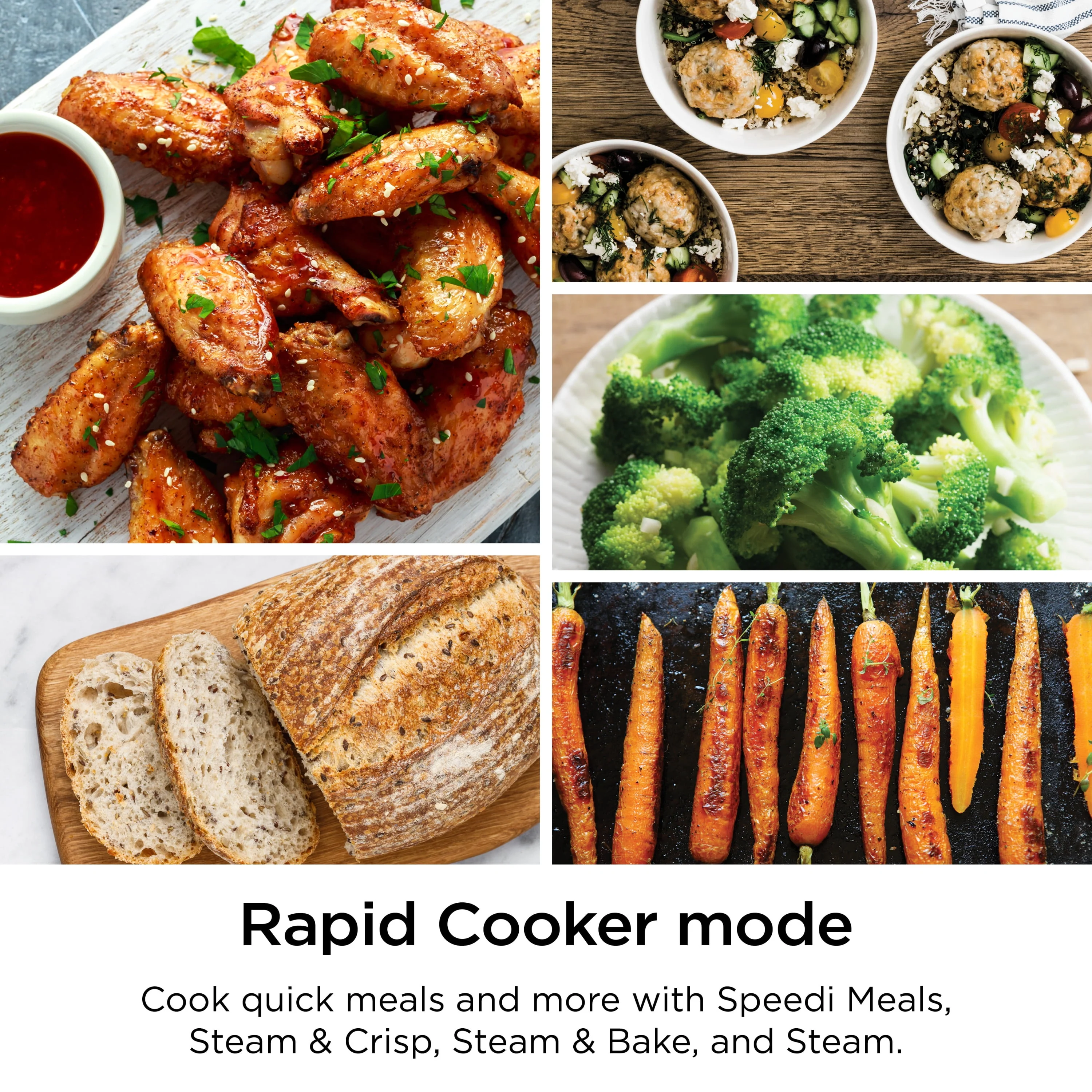 Ninja Speedi Rapid Cooker & Air Fryer, SF300, 6-Qt. Capacity, 10-in-1 Functionality, Meal Maker, Sea Salt Gray