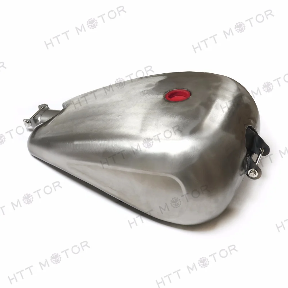 HTTMT- 4 Gallon 2" Stretched Gas Fuel Tank For EFI Harley Sportster Forty Eight 07-15
