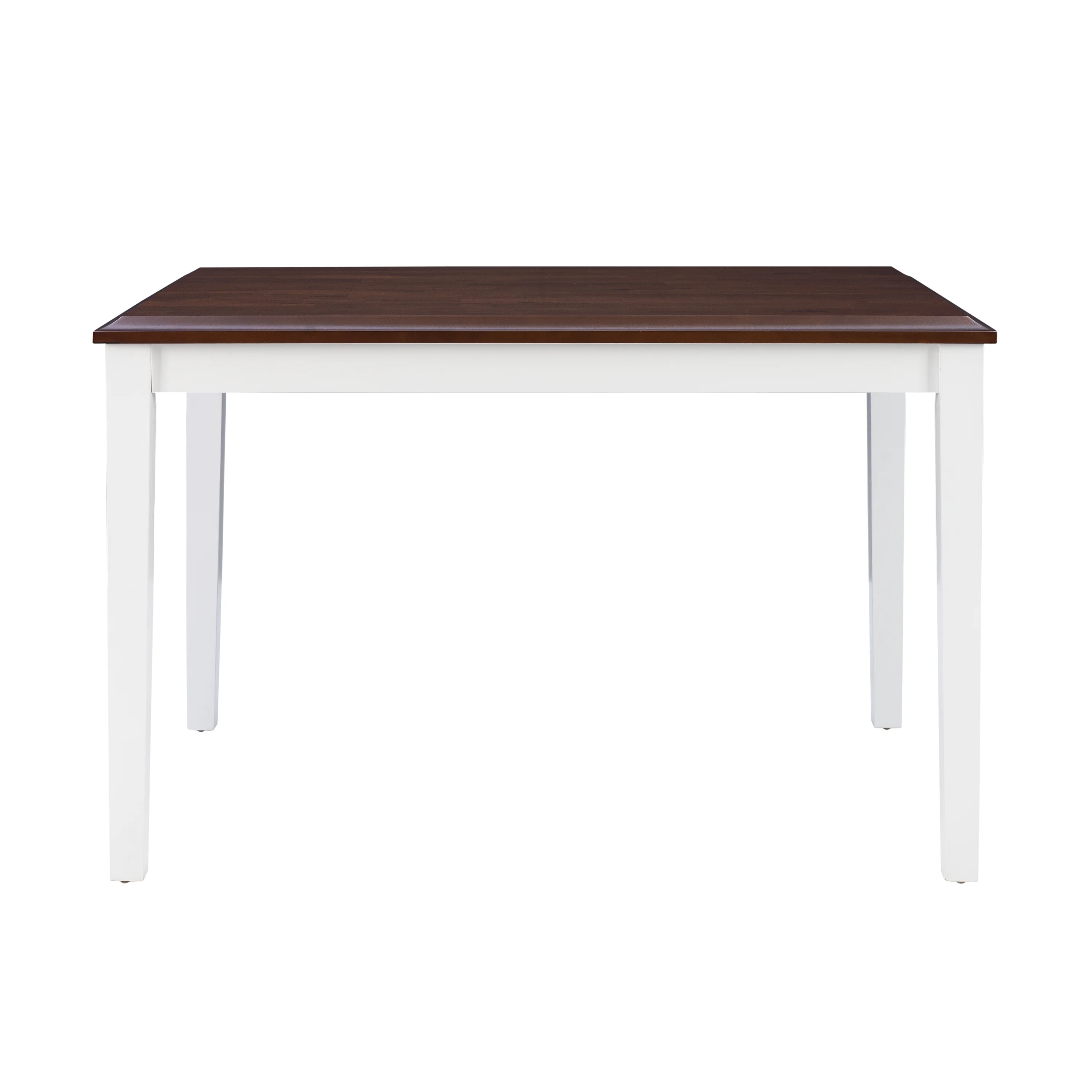 Harrison 5-Piece Dining Set, Cherry and White