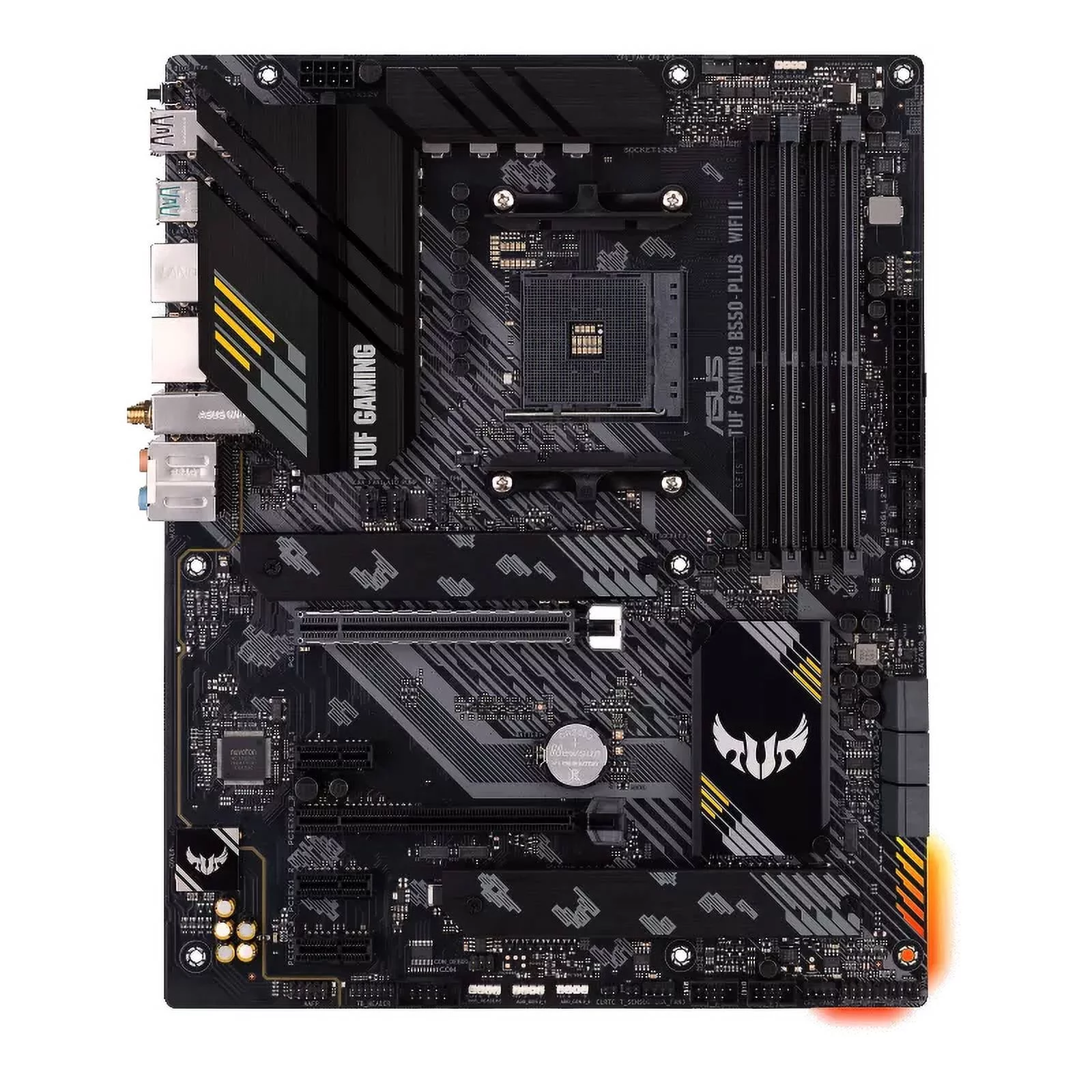 ASUS TUF Gaming B550-PLUS WiFi II AMD AM4 (3rd Gen Ryzen™) ATX Gaming Motherboard (PCIe 4.0, WiFi 6, 2.5Gb LAN, BIOS Flashback, USB 3.2 Gen 2
