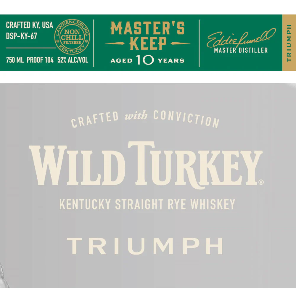 Wild Turkey Master’s Keep Triumph - Nestor Liquor