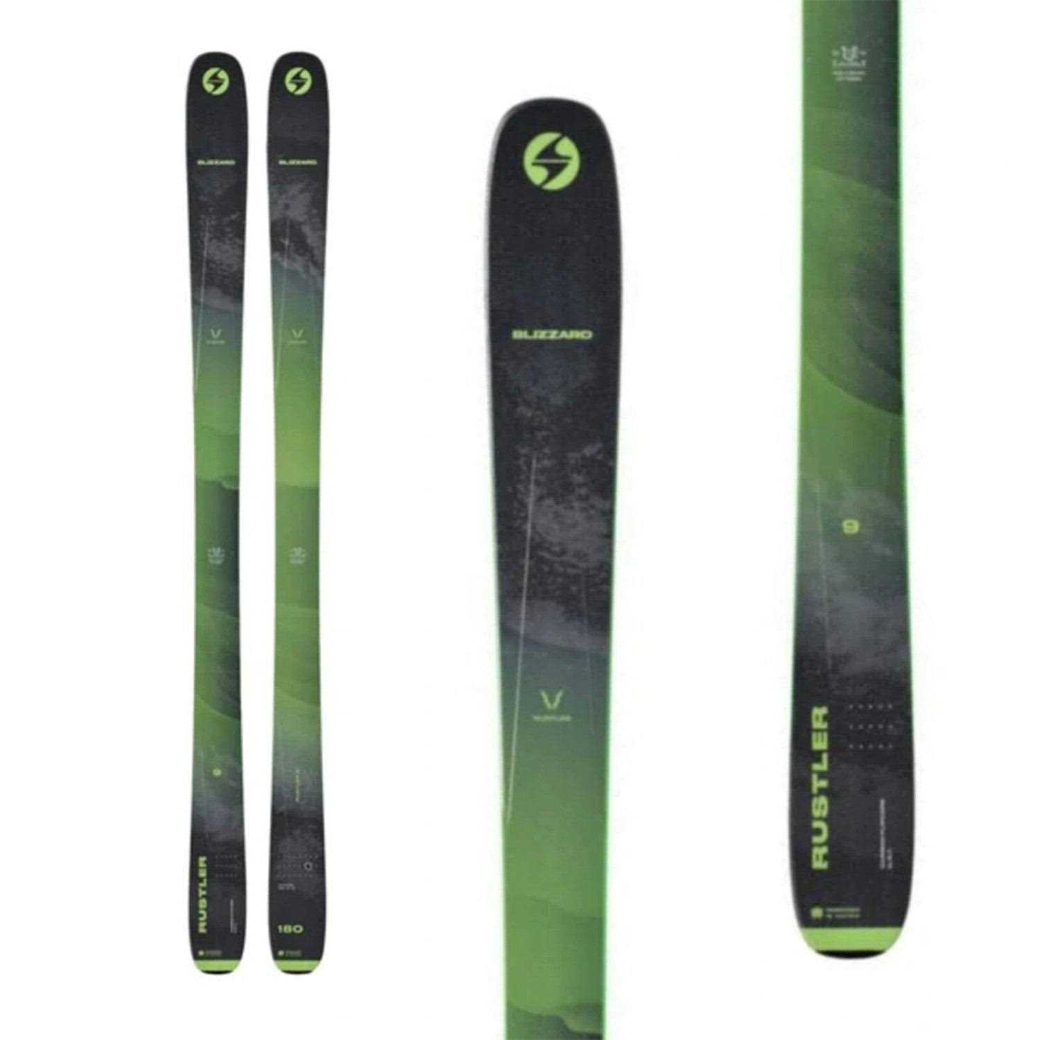 Blizzard Rustler 9 Skis - Sports Supplies Online Store