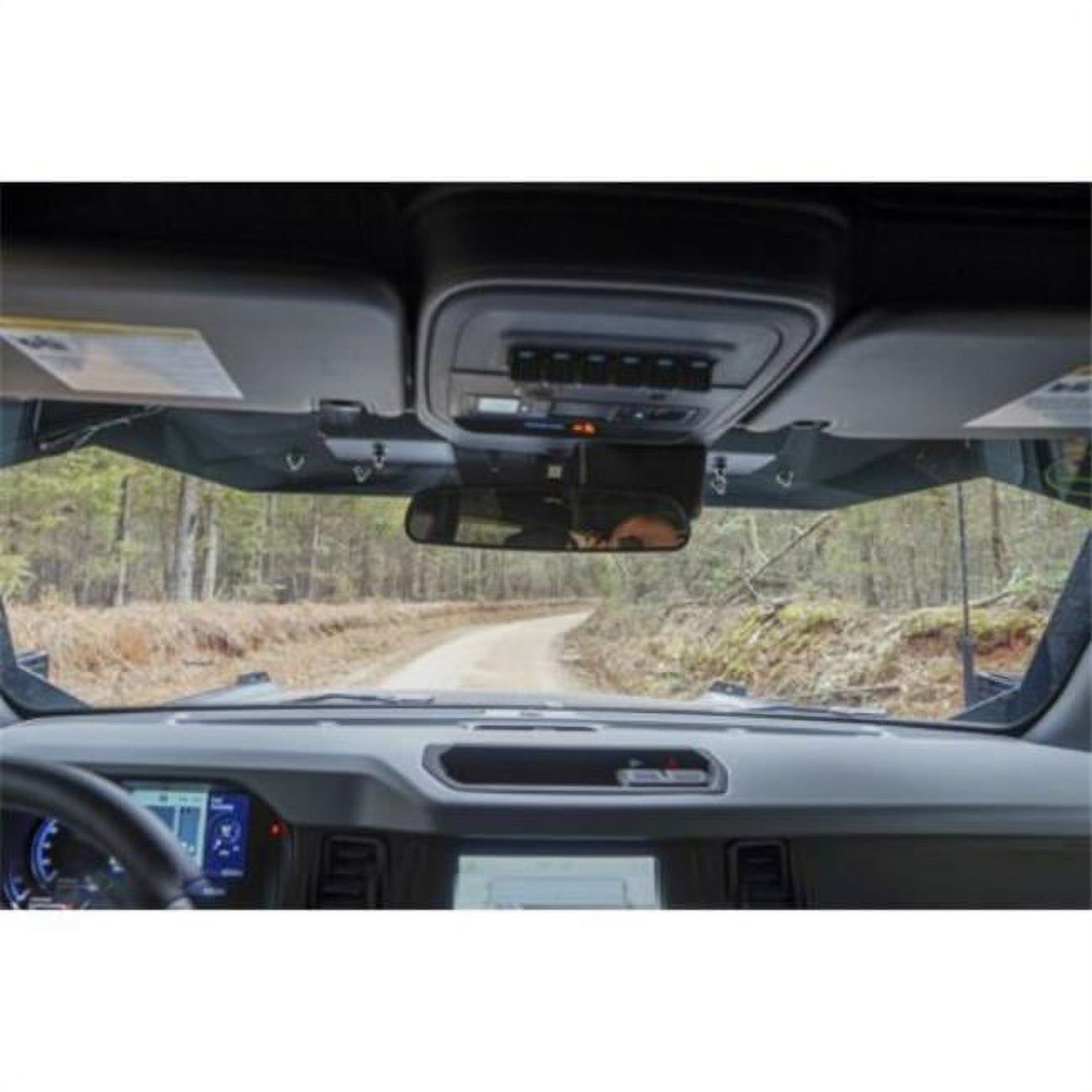 Fab Fours VC52001 ViCowl Windshield Protection for 2021-2022 Ford Bronco, Black