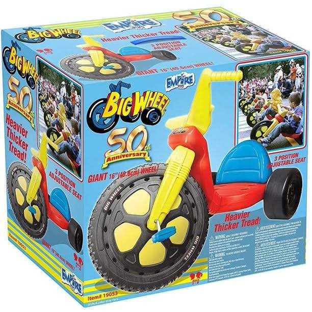 Big Wheel 50th Anniversary 16 Inch Ride-On Toy - Sports Supplies Online Store