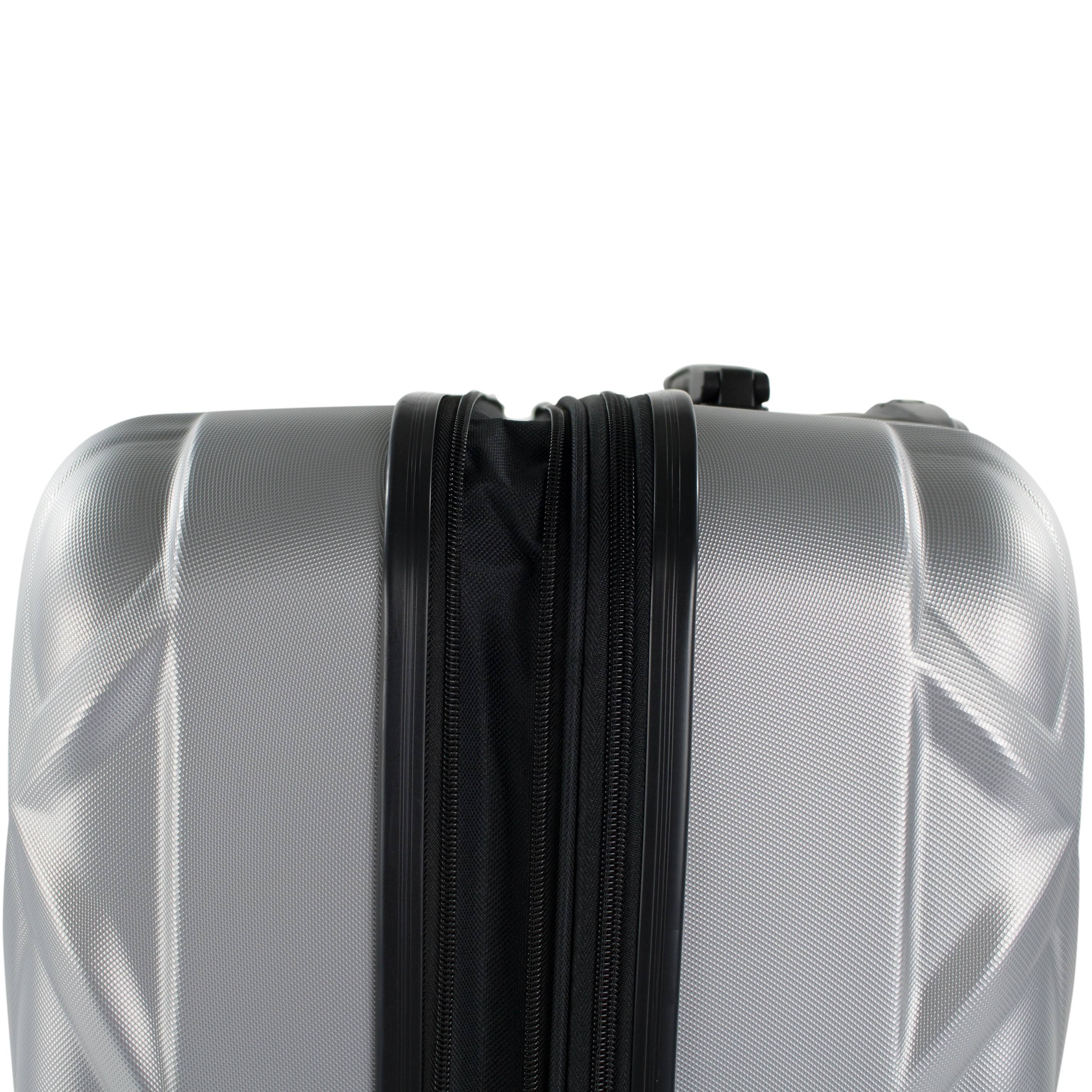 Amka Gem 20 in. Carry-On Hardside Spinner Suitcase - Forest Green