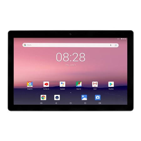 Evoo 15.6 inch Android Tablet with Built-in Stand, Full HD, Quad Core, 32GB Storage, 2GB Memory, Micro SD Slot, Mini HDMI, 2MP F