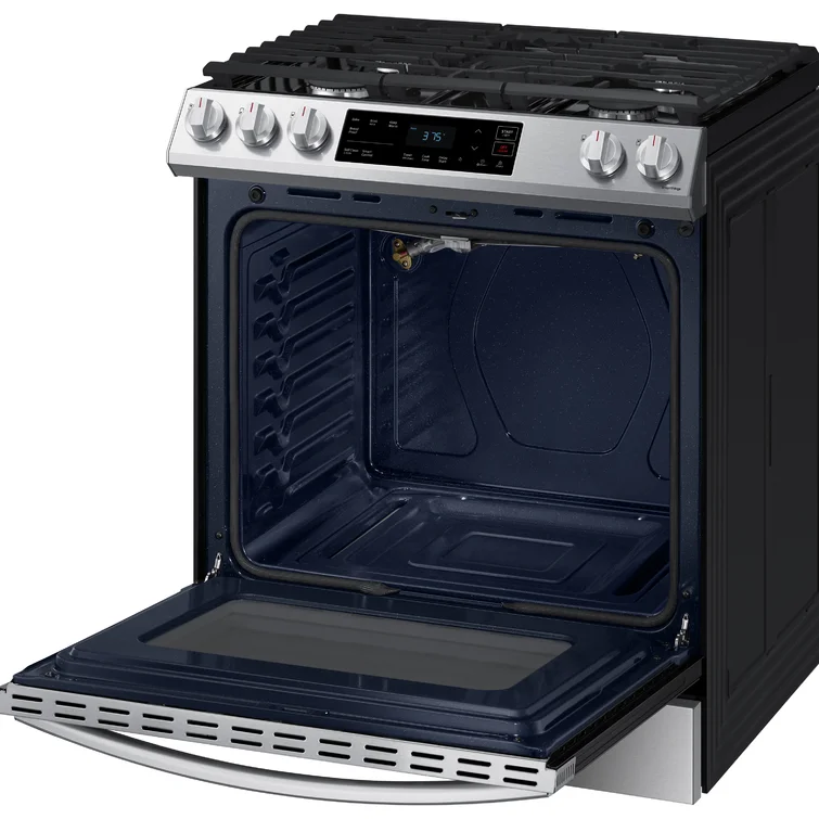 Smart Kitchen Range 30" 6 cu. ft. Smart Slide-In Gas Range