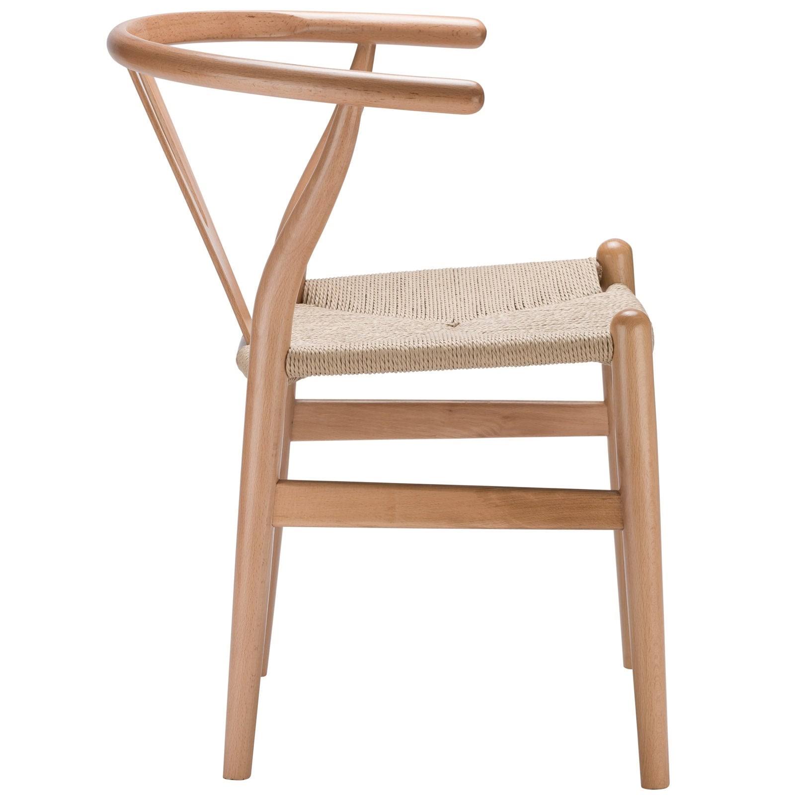 Poly and Bark Weave Chairs (Set of 2) (Black)