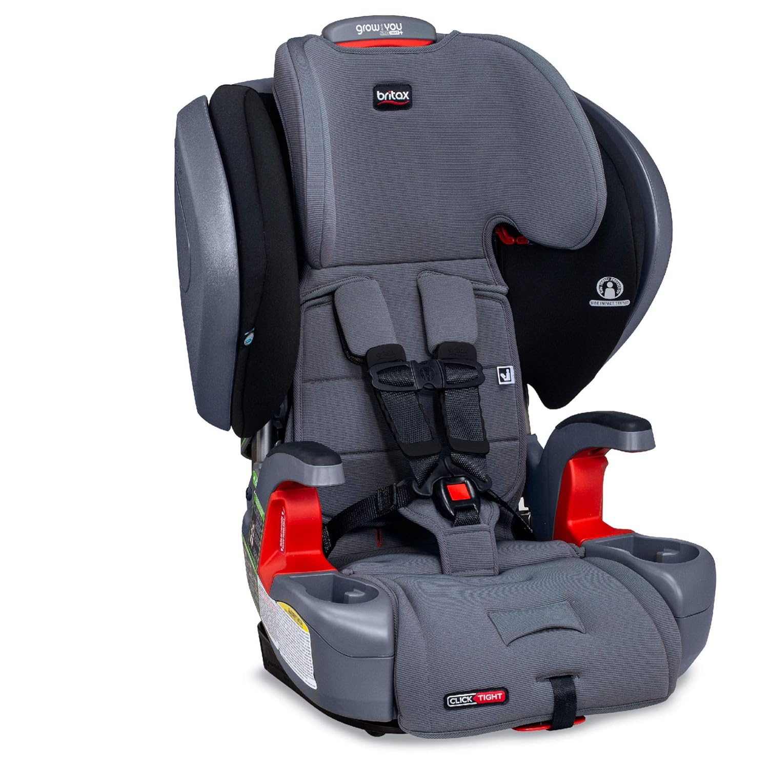 Britax Grow with You ClickTight Harness-2-Booster Car Seat, Cool Flow Teal