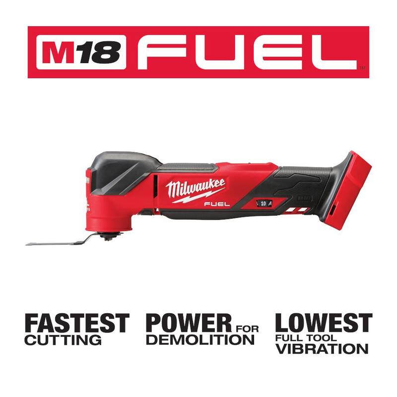 M18 FUEL 18V Lithium-Ion Cordless Brushless Oscillating Multi-Tool (Tool-Only)