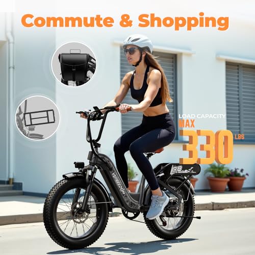 EUY Electric Bike for Adults with Peak 1500W Motor, 48V 20Ah Removable Battery Fast Ebike,Max 70Miles & 30MPH