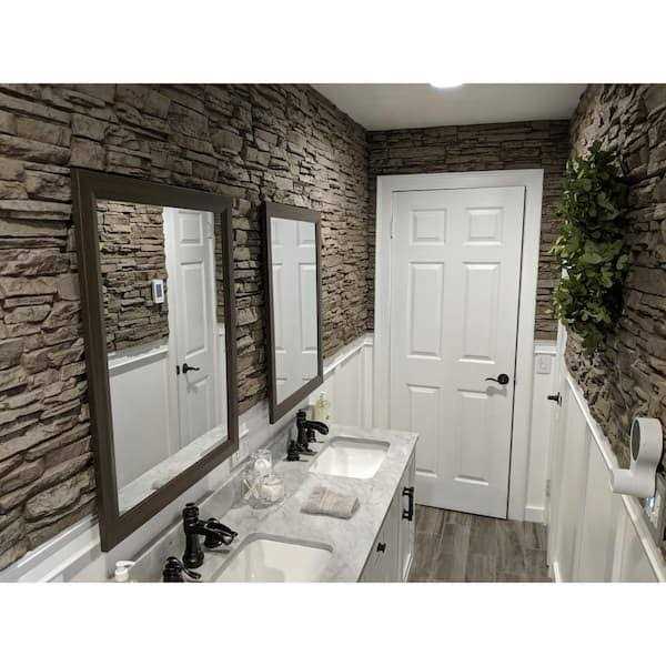Tritan BP Lightning Ridge 48 in. x 24 in. Faux Stone Siding Panel Finished - Shop Hardware Tools Online Store