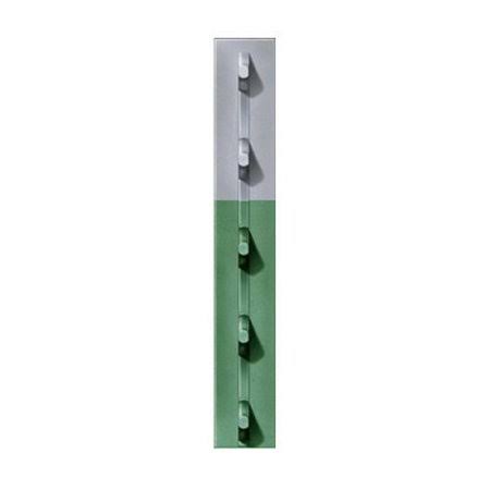 Chicago Heights Steel Frpt13300050g2n 1.33 by 5 Green Stud T Post (Case of 5), Size: One Size