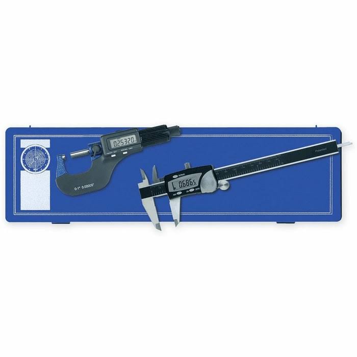 Fowler 54-004-850 Electronic Caliper and Micrometer Measuring Set