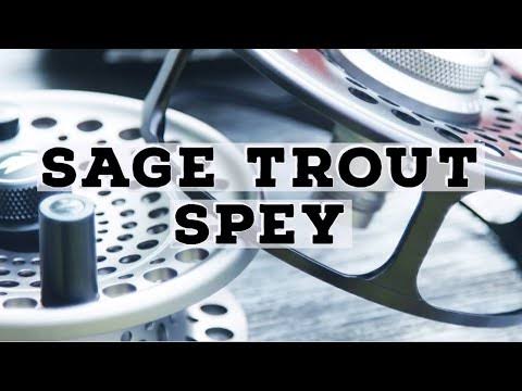 Sage Trout Spey Fly Reel 3/4/5 / Bronze