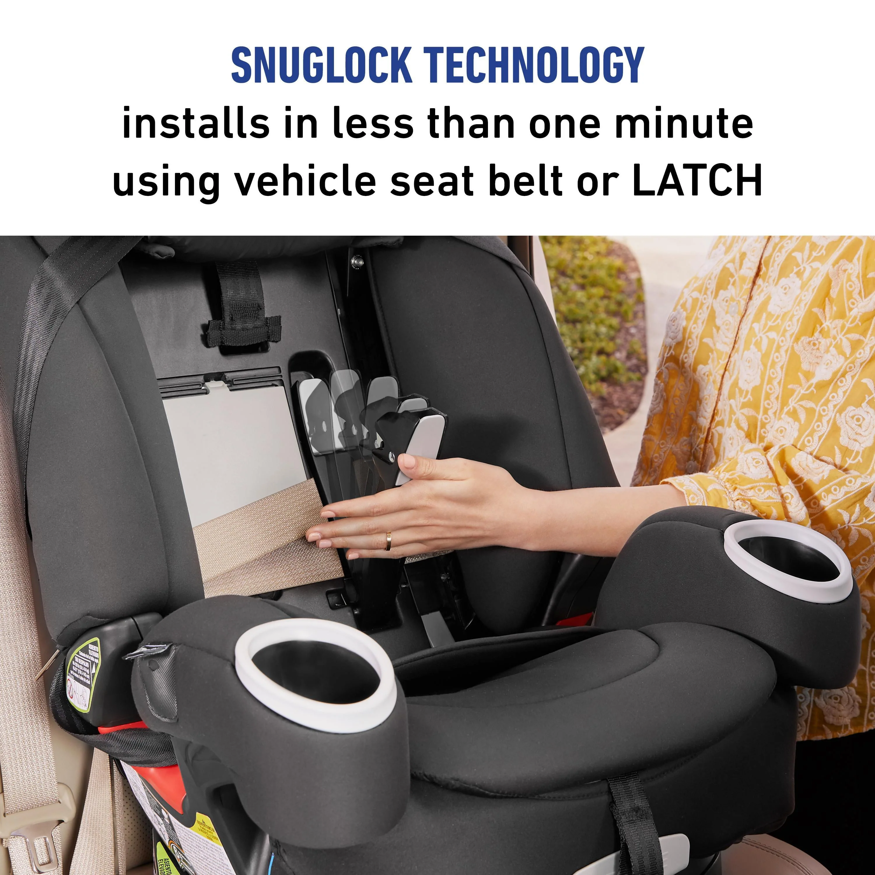 Graco 4ever Dlx Snuglock 4-in-1 Car Seat