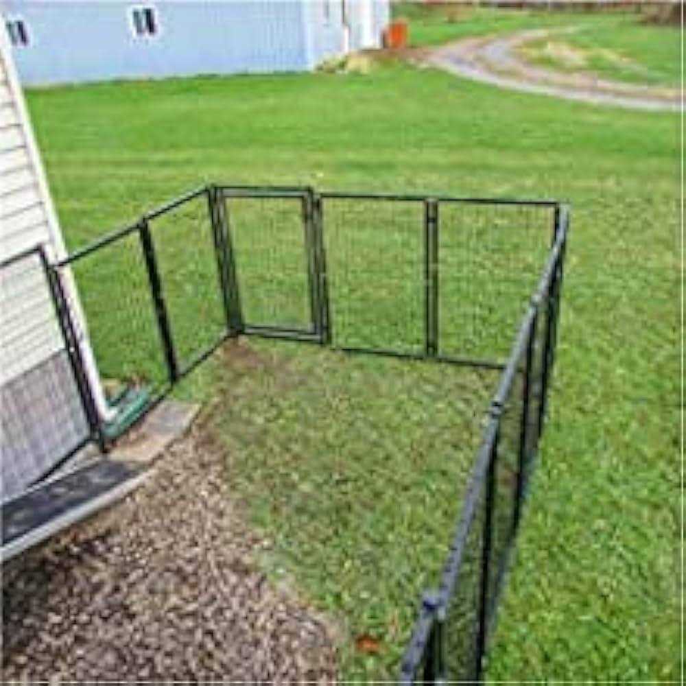 ALEKO Steel Dog Kennel Playpen Indoor Outdoor Pen for Small/Medium/Large Puppy/Dog - Pet Supplies online store