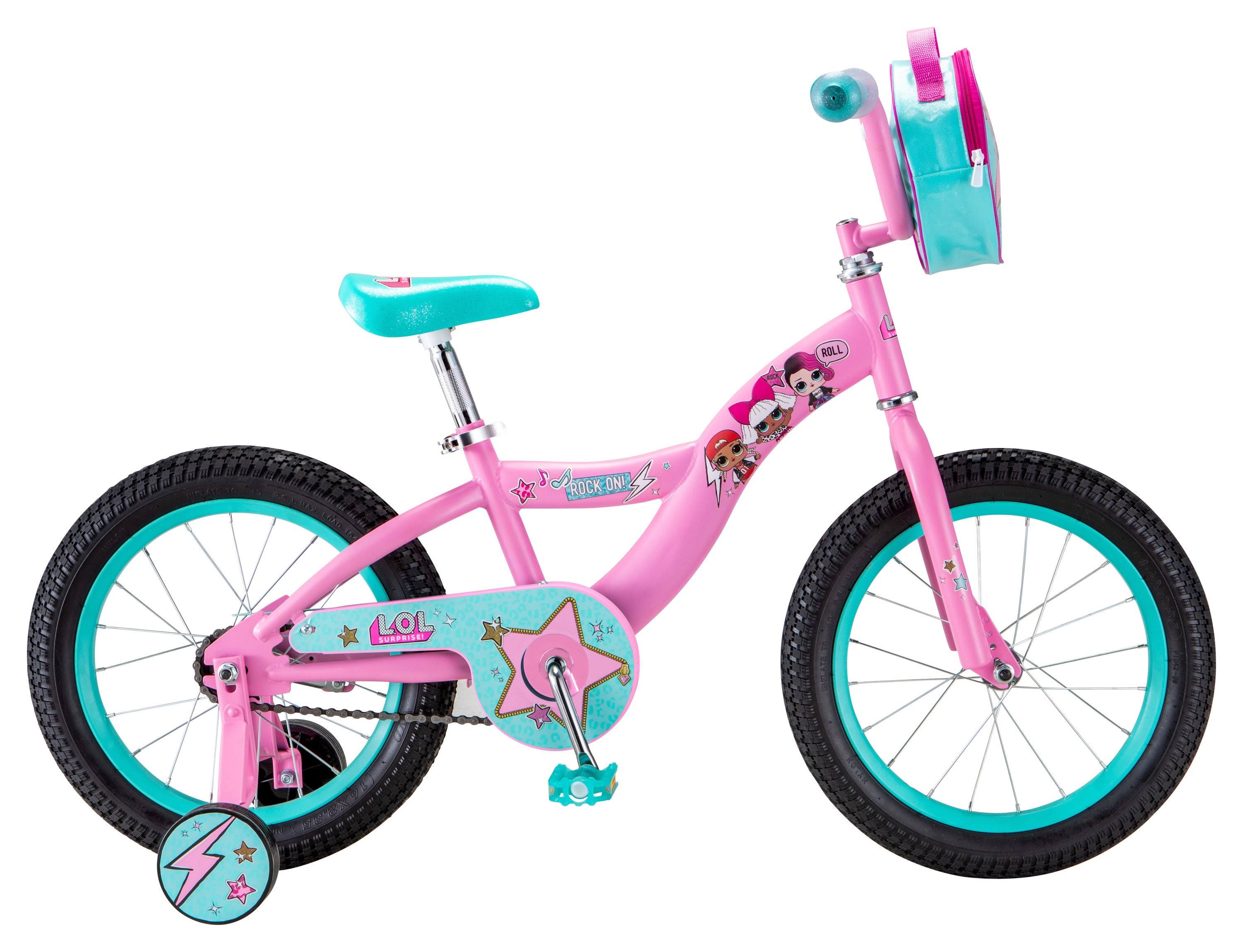 Lol Suprise Kids Bike, 16-inch Wheel, Girls, Pink