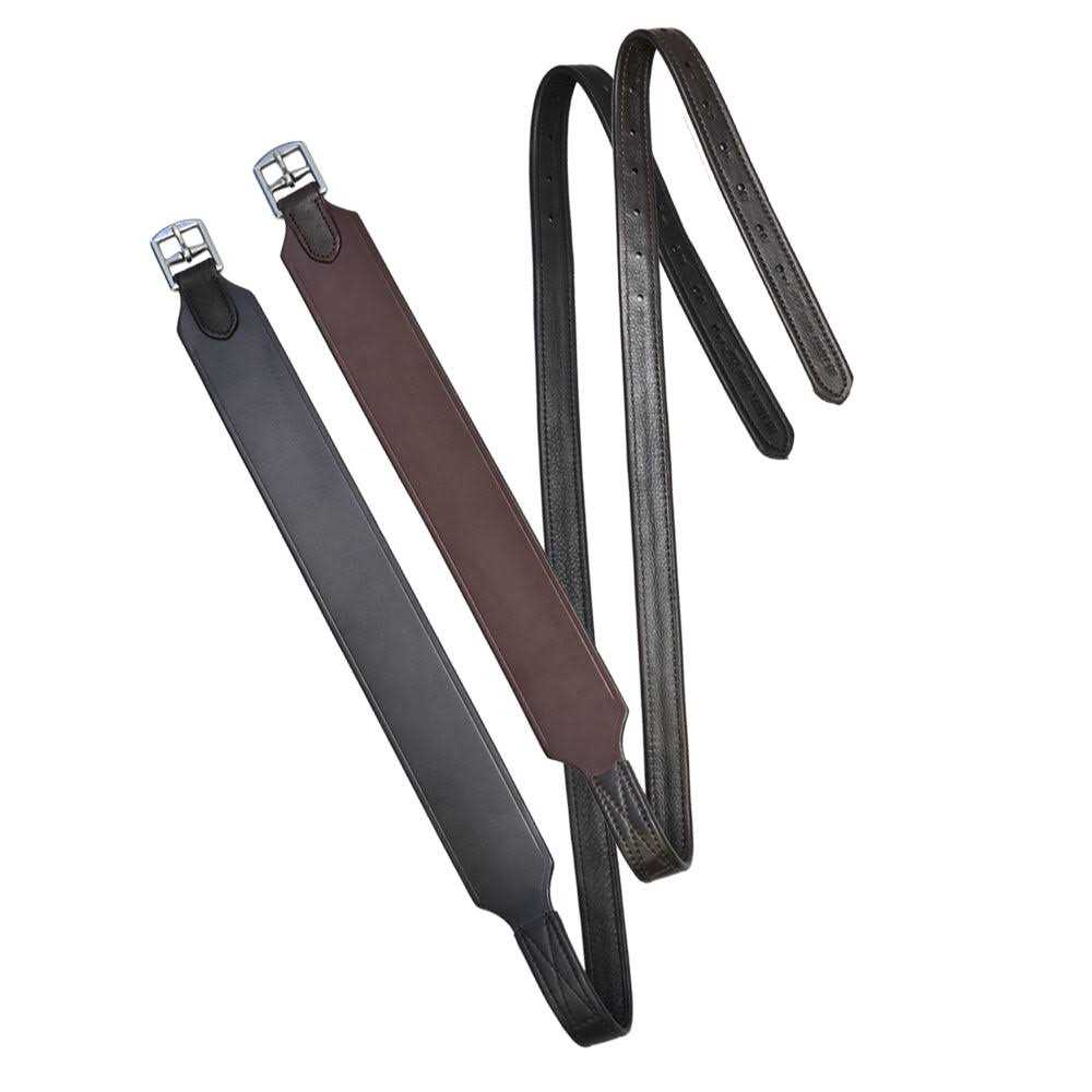 Total Saddle Fit Stability Stirrup Leathers - Sports Supplies Online Store