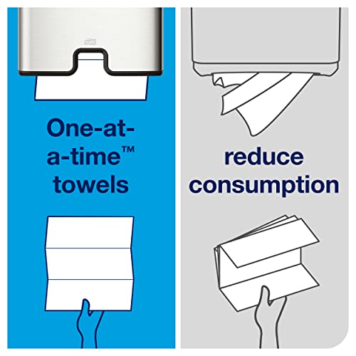 Tork Multifold Hand Towel, Natural, 100% recycled, FSC certified, Compatible with H2 Dispensers, 16 packs x 250 sheets (MK520A)