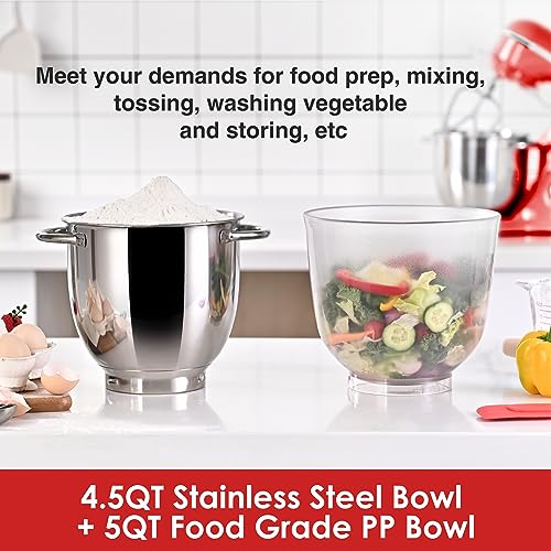 Kitchen in the box Stand Mixer Two bowls Mixer Electric Food Mixer