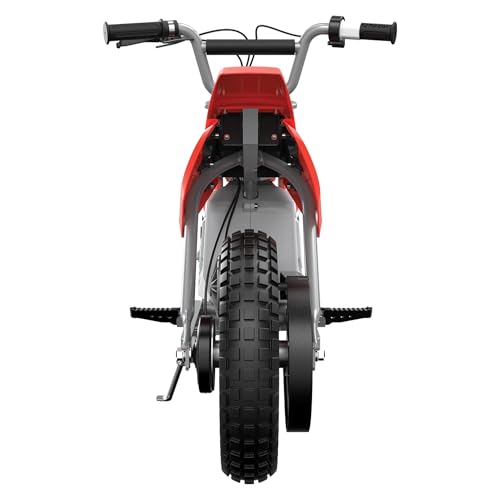 Razor MX400 Dirt Rocket Kids Electric Motocross Bike, 14 Mph, 60 Min Runtime, Ages 8+, Red