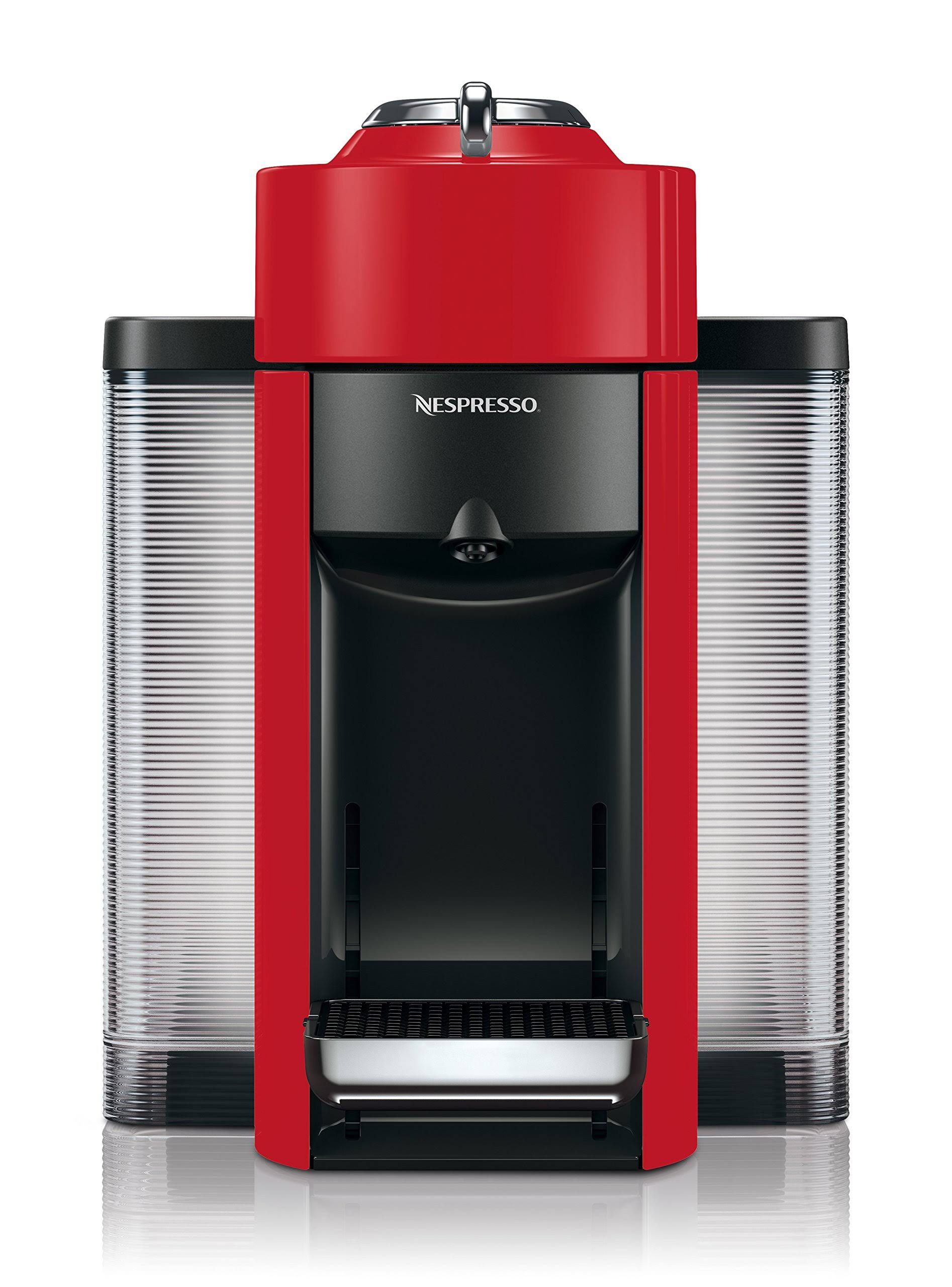 Nespresso Vertuo Coffee and Espresso Machine Red by De'Longhi - Megean