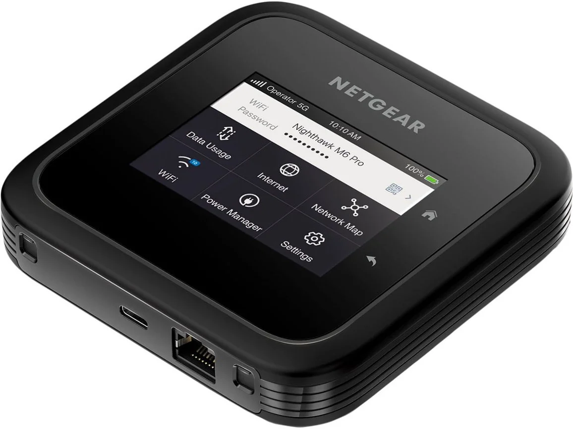 Nighthawk M6 Pro 5G mmWave WiFi 6E Mobile Hotspot Router, AT&T Unlocked, up to 8Gbps