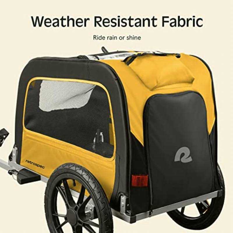 Retrospec Rover Waggin Pet Bike Trailer - Sports Supplies Online Store