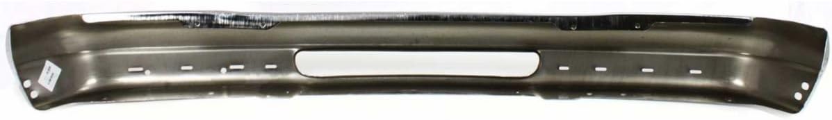 MBI AUTO - Chrome, Steel Front Bumper Face Bar Shell for 1992-2007 Ford Econoline Van E150 E250 E350 92-07, FO1002348