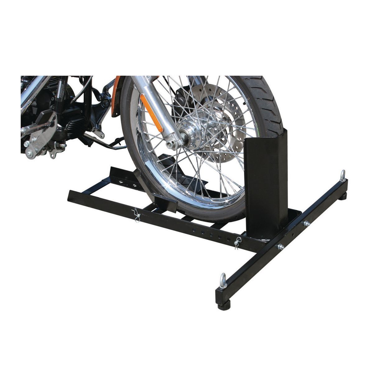 PITTSBURGH 1800 lb. Capacity Motorcycle Stand/Wheel Chock