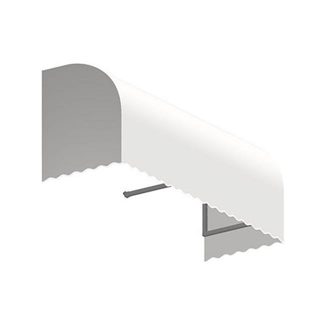 Awntech RS22-US-4W 4.38 ft. Savannah Window & Entry Awning, Off White - 31 x 24 in.