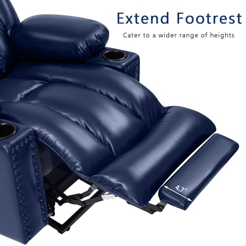 Large Power Lift Chairs Recliners for Elderly with Heated and Massage, Overstuffed Adjustable Lift Chairs, 3 Positions, Breathable Leather
