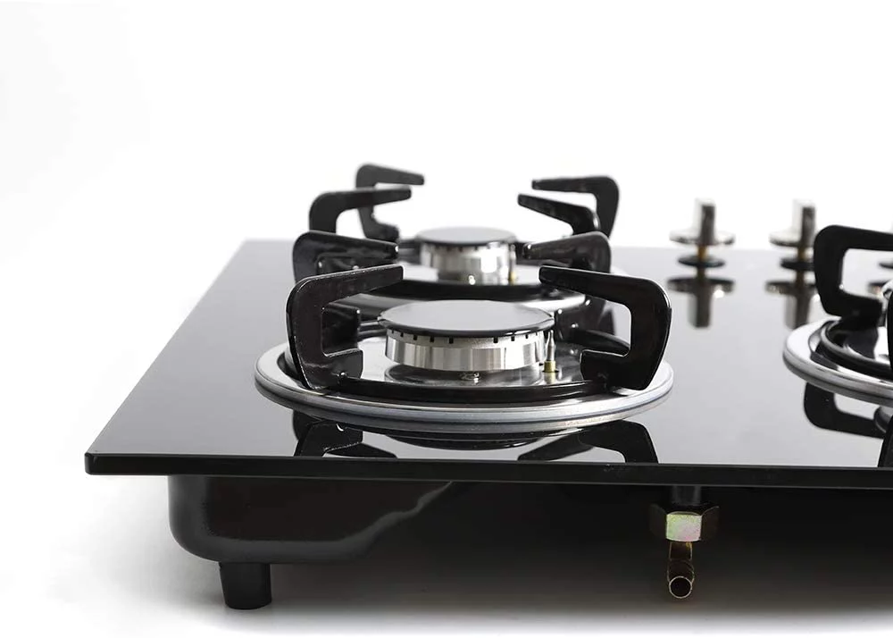 30"Gas Cooktop 5 Burners Gas Stove Cooktop NG Gas Stove Black for Kitchen