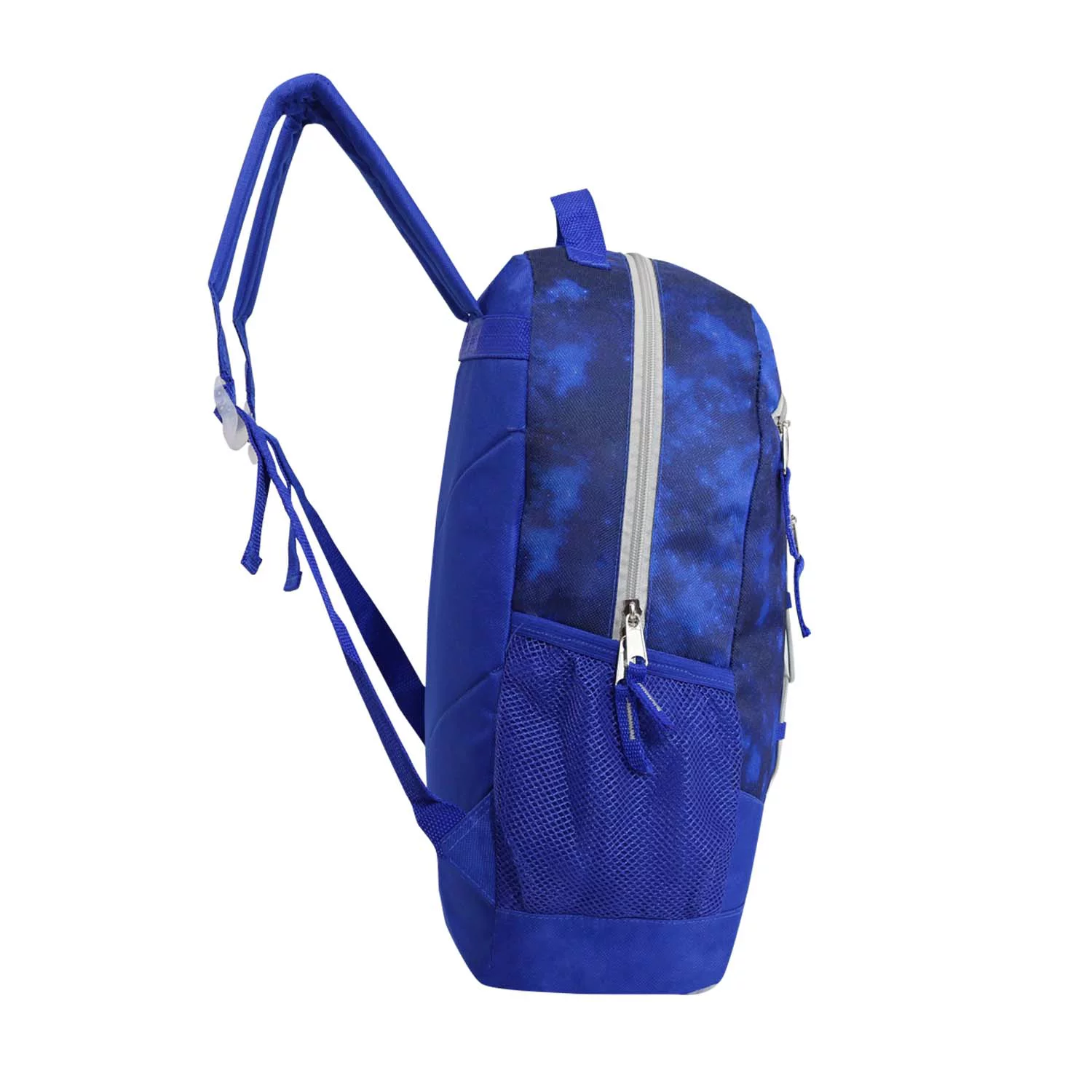 24 Pack - 17 Inch Classic Wholesale Bungee Backpacks in Assorted Colors - Bulk Case of Bookbags