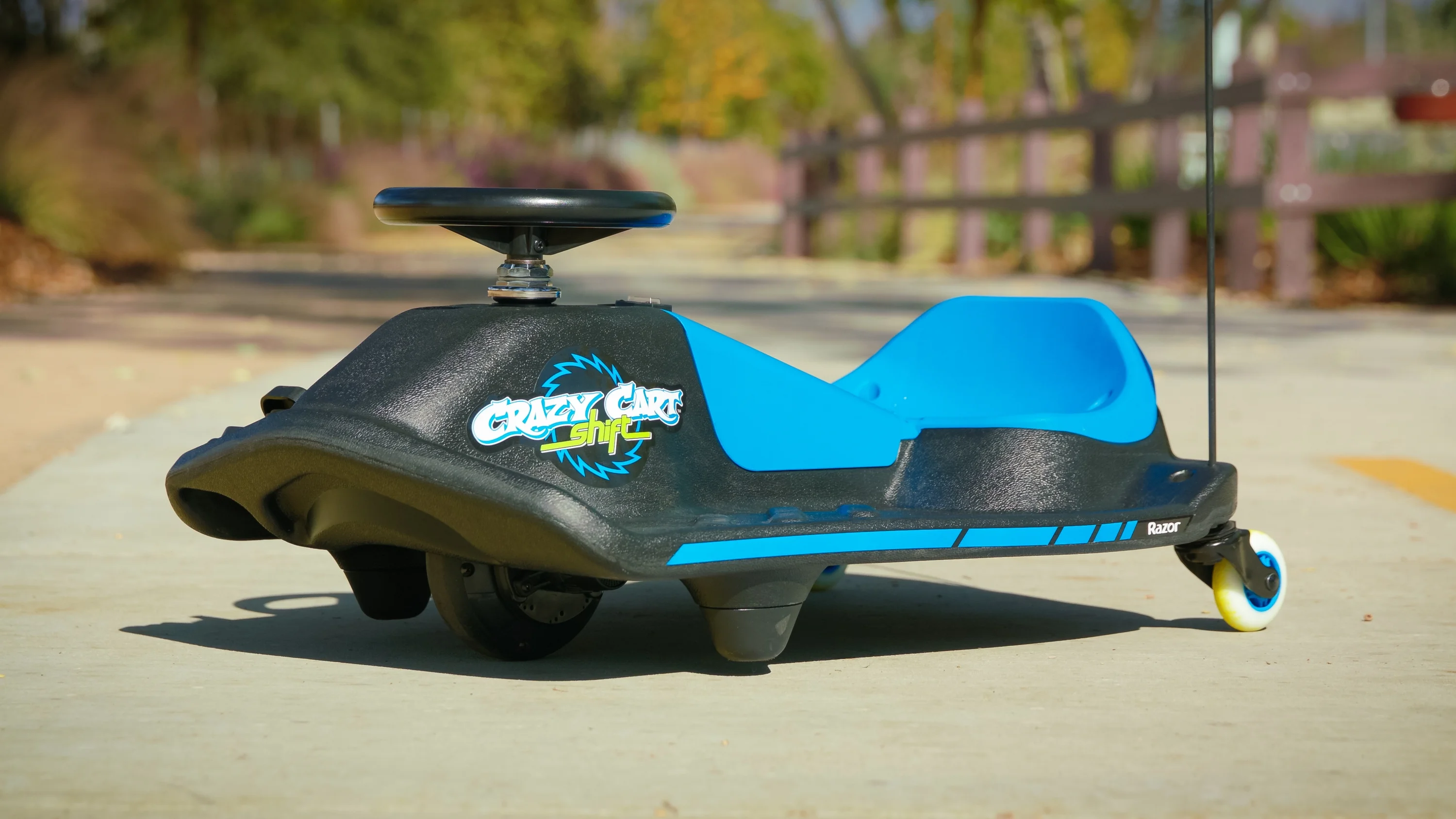 Razor Crazy Cart Shift - 12V Electric Drifting Go Kart for Kids - New High/Low Speed Switch and Simplified Drifting System - Radiant Selections
