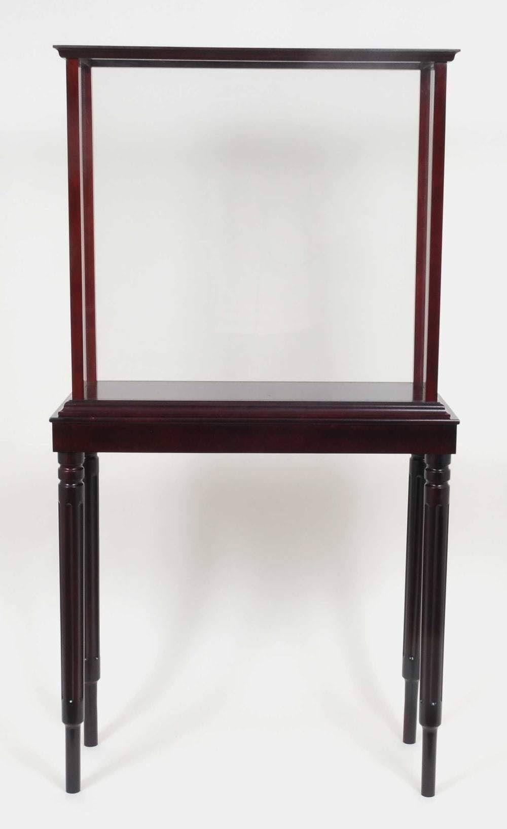 Floor Display Case for Ship Models Brown