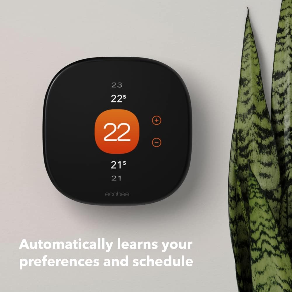 New 2022! ecobee Smart Thermostat Enhanced Compatible with Alexa and Apple Home Kit