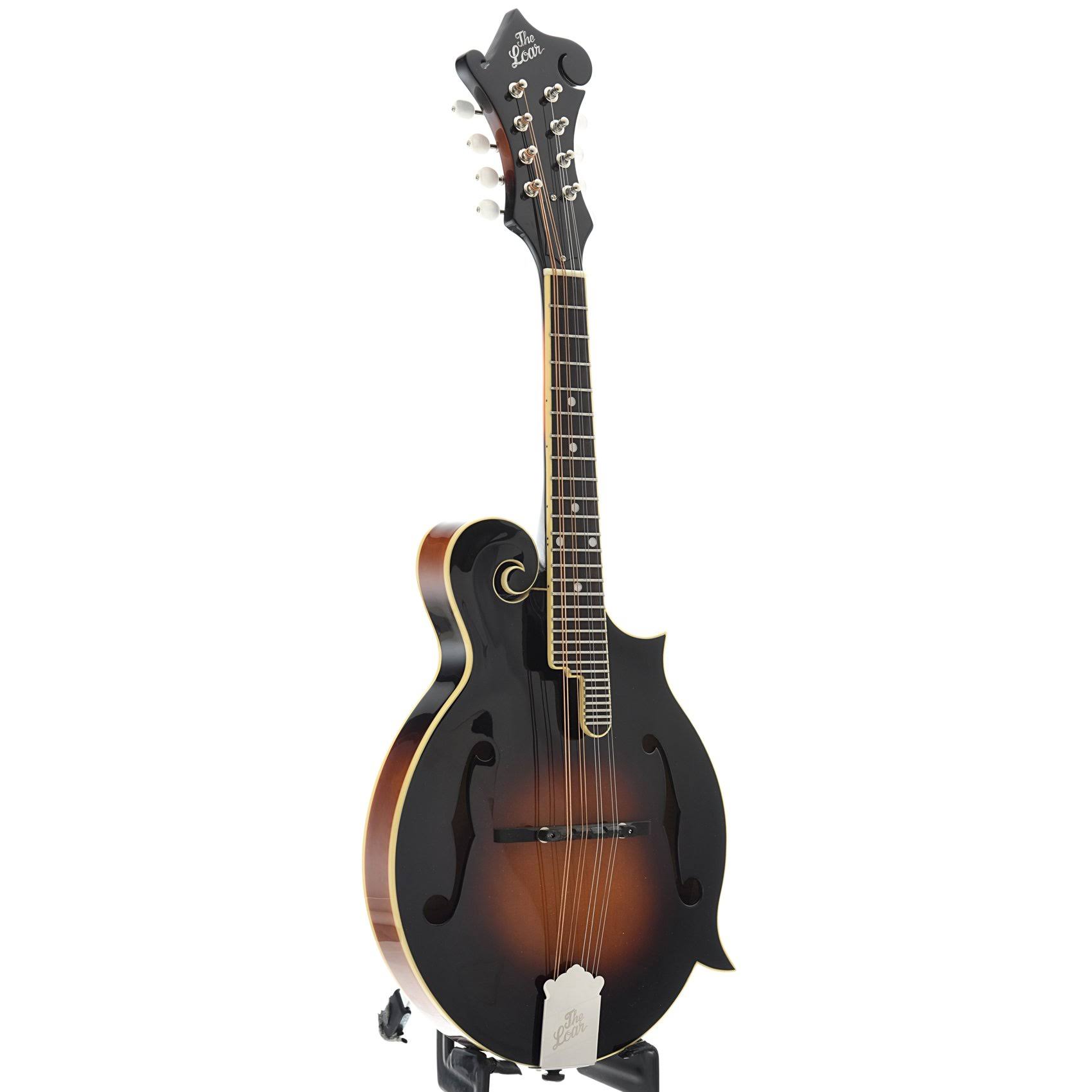 The Loar LM-520-VS Mandolin with Case, Hand Carved, F-Style, All Solid