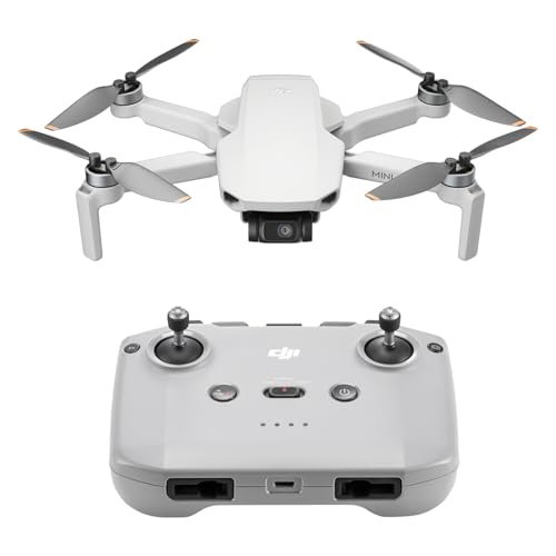 DJI Mini 4K Fly More Combo, Drone with 4K UHD Camera for Adults, Under 249 g, 3-Axis Gimbal Stabilization, 10km Video Transmission, Auto Return