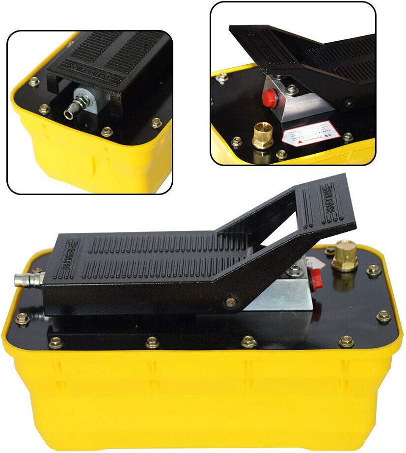 TFCFL Hydraulic Bead Breaker, Heavy Duty Tire Tool Bead Breaking Force with 10000PSI Foot Pump & Air Hose for Tractor Truck